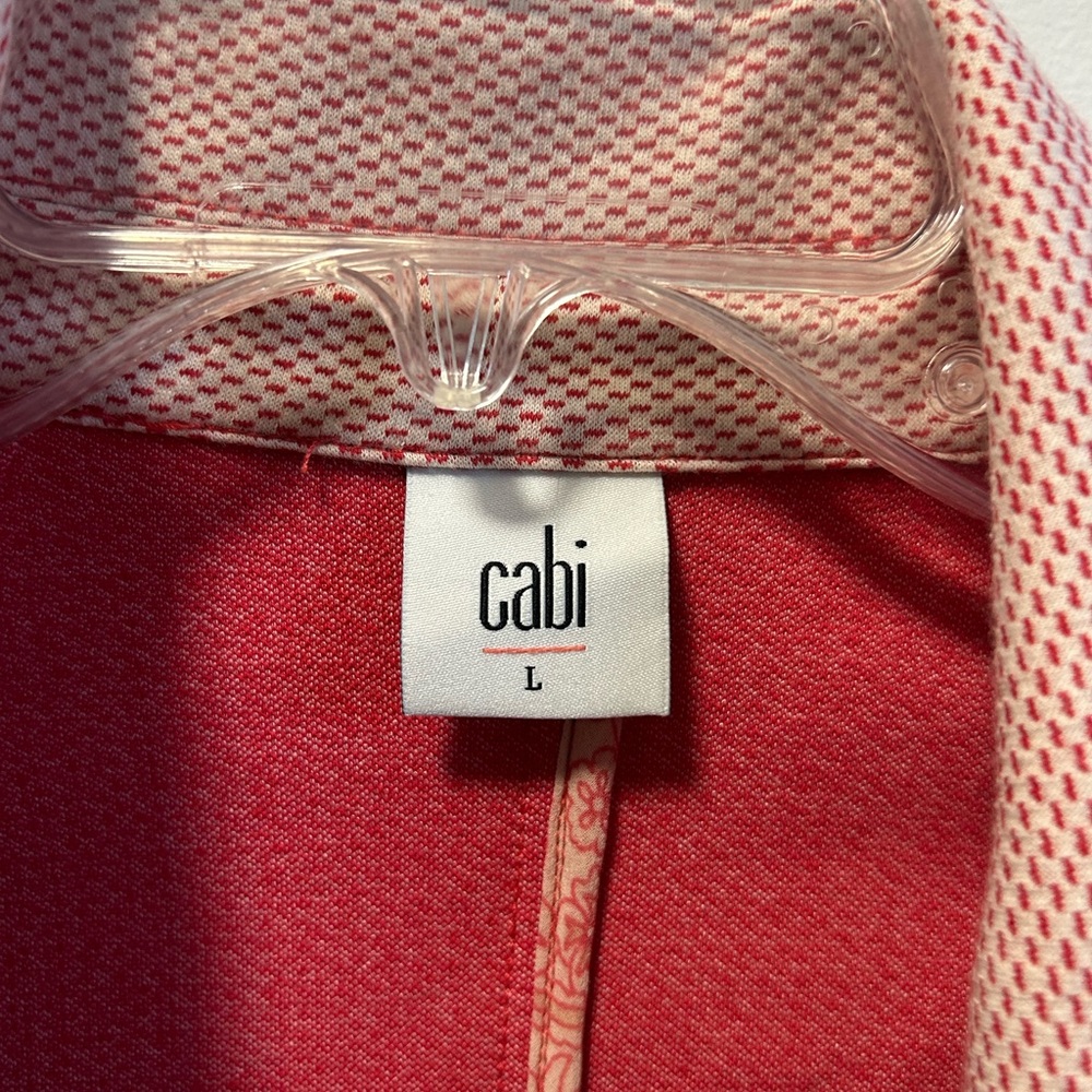 Cabi cream and red tweed jacket - Picture 3 of 4